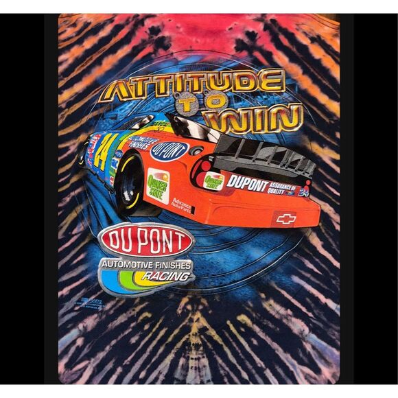 Vintage Jeff Gordon Tie-Dye Tee - Picture 4 of 6